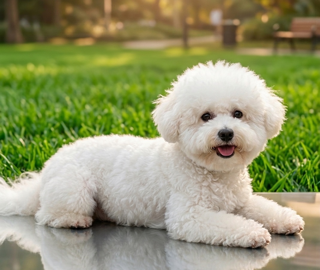 Simba, a Bichon Frise and the heart of Simba & Good