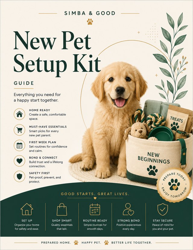 New Pet Setup Kit cover
