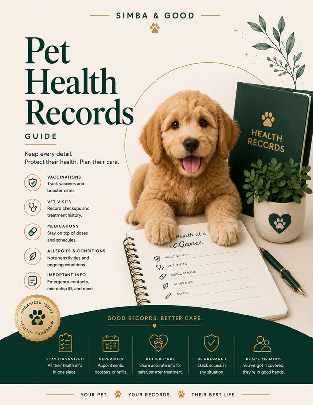 Pet Health Records cover